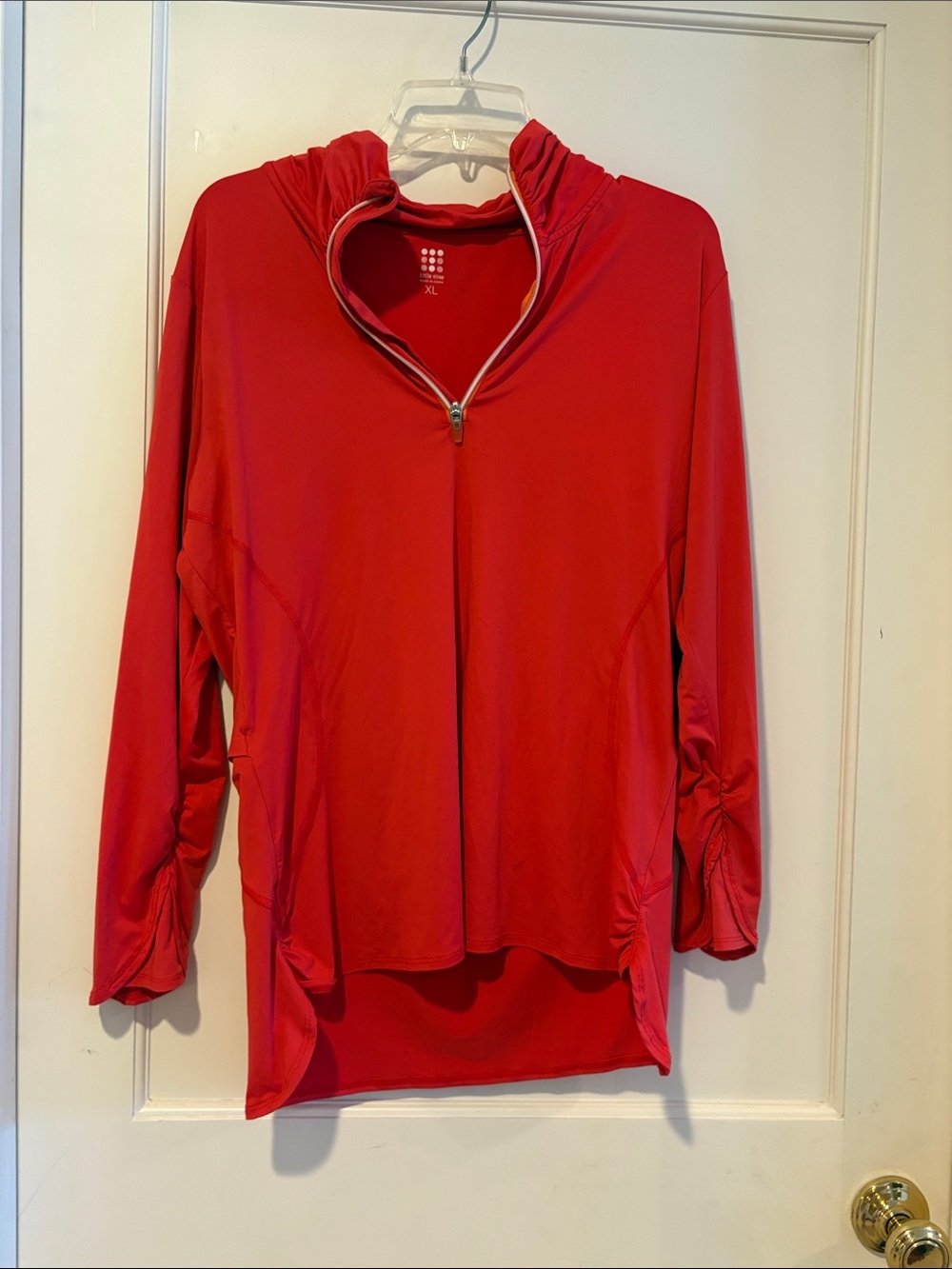 Title Nine Red Performance Pullover